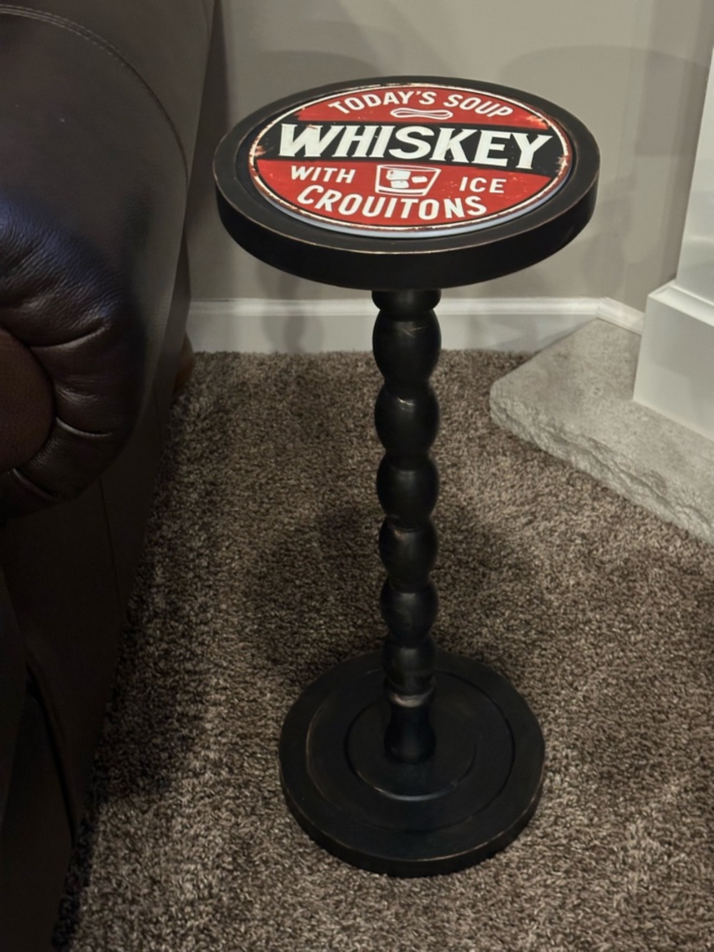 “Today’s Soup: Whiskey” Drink Table™ | The Tipsy Topper™